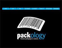 Tablet Screenshot of packology.com